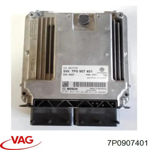 Sterownik silnika do Volkswagen Touareg II 7P5, 7P6