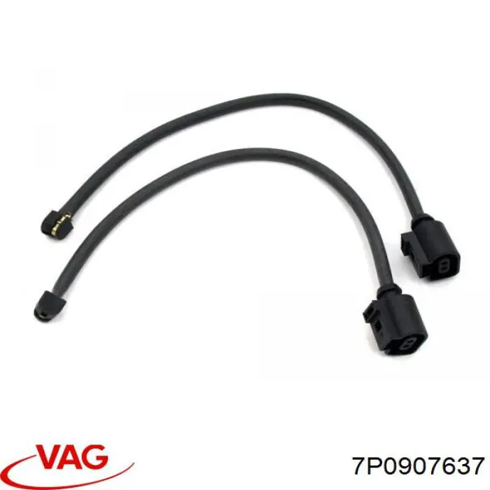 Czujnik zużycia klocków hamulcowych przedni VAG 7P0907637 cena, od 5,73 USD