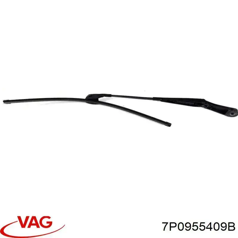 Ramię wycieraczki szyby przedniej VAG 7P0955409B cena, od 81,72 USD