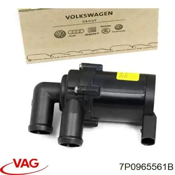 Pompa chłodzenia wodą, dodatkowa elektryczna VAG 7P0965561B cena, od 54,14 USD