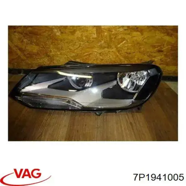 7P1941005 VAG Reflektor lewy