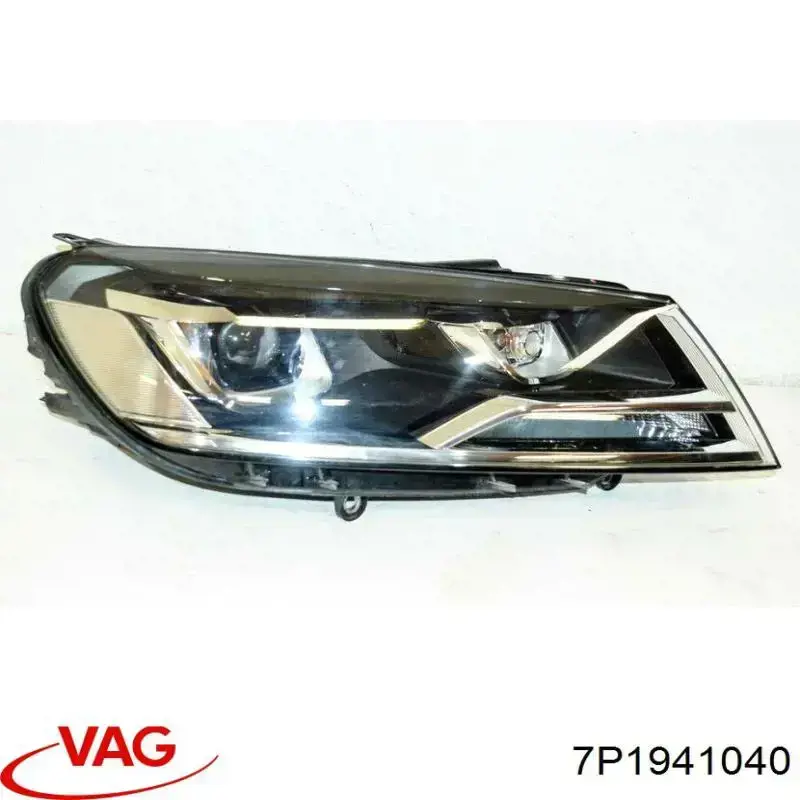 7P1941040 VAG Reflektor prawy