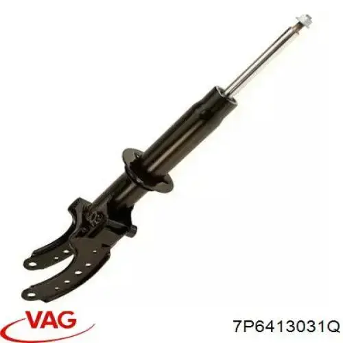 7P6413031Q VAG Amortyzator przedni lewy