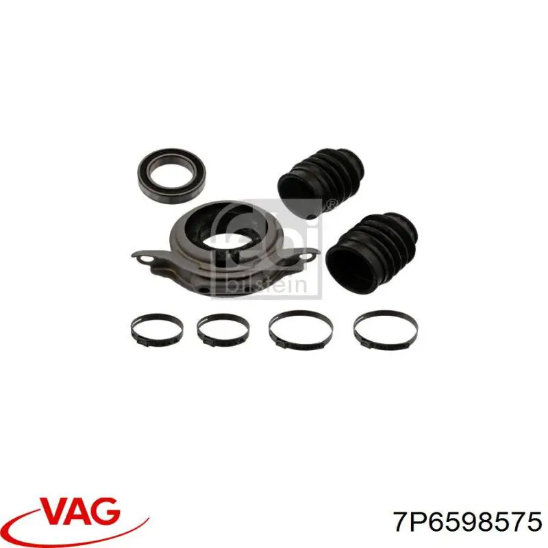 Łożysko podwieszane wału Cardana VAG 7P6598575 cena, od 50,23 USD