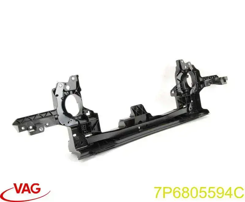 Osłona chłodnicy kompletna (panel mocowania reflektorów) VAG 7P6805594C cena, od 142,05 USD