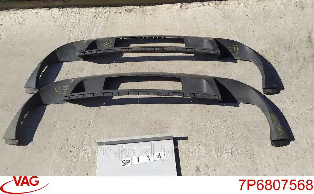 Spojler tylnego zderzaka VAG 7P6807568 cena, od 117,11 USD