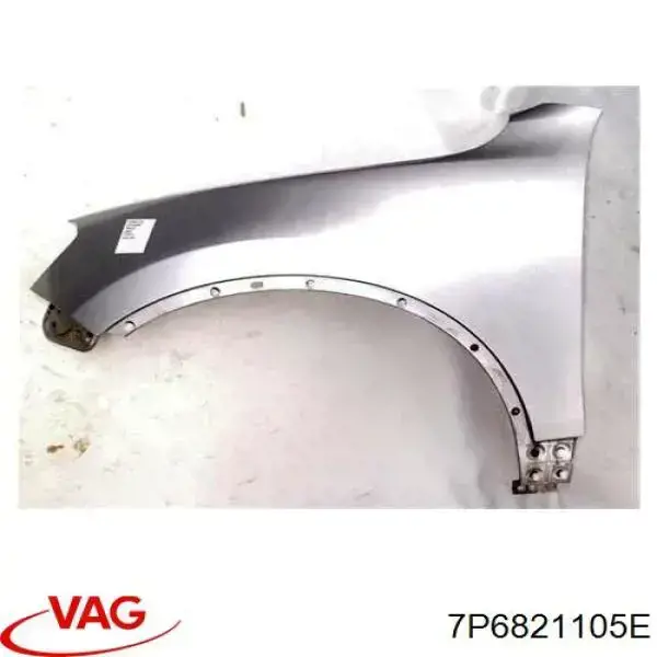 Błotnik przedni lewy Volkswagen Touareg II SUV (7P5, 7P6) (2010 - 2017) cena, od 182,54 USD