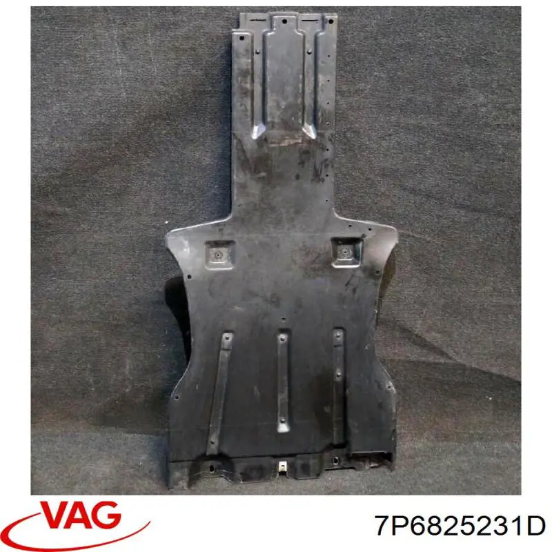 Osłona silnika, miski (przedziału silnika) VAG 7P6825231D cena, od 46,37 USD