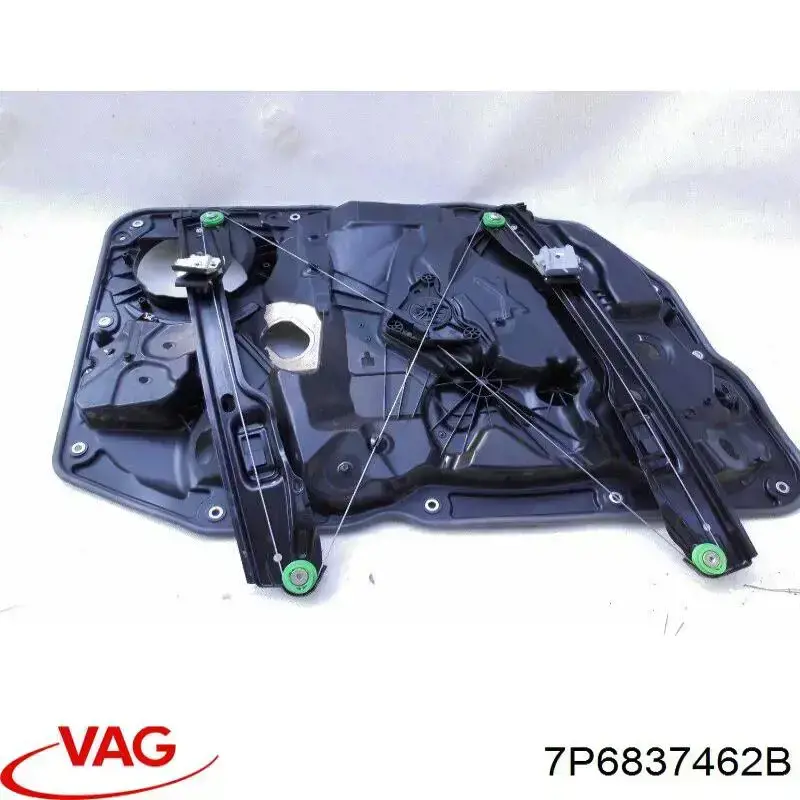 7P6837462B VAG Mechanizm podnoszenia szyby drzwi przednich prawych