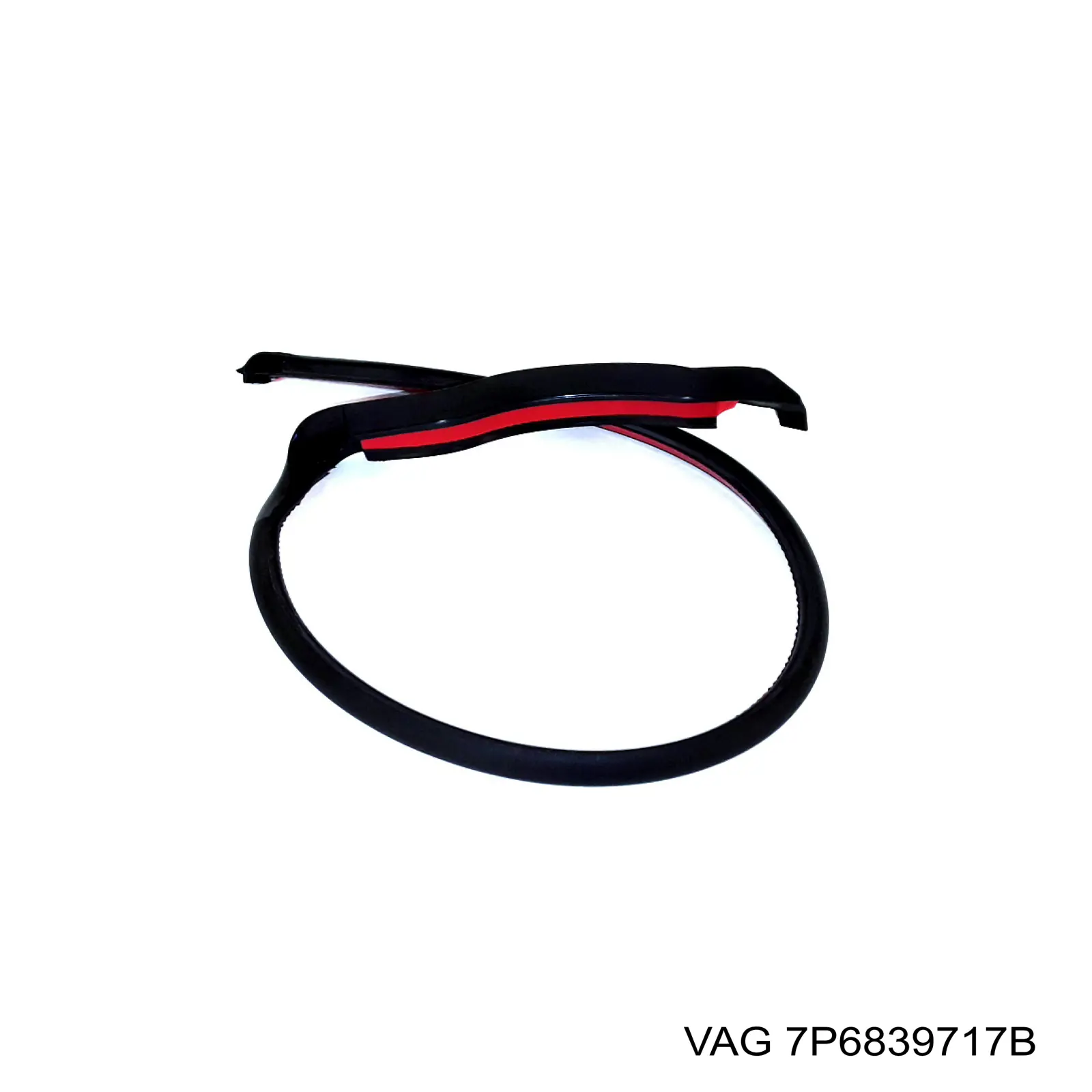 Uszczelka drzwi tylnych lewych (na karoserii) VAG 7P6839717B cena, od 113,77 USD