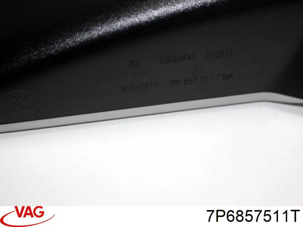 Lusterko wewnętrzne Volkswagen Touareg II