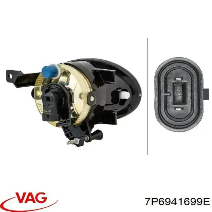 7P6941699E VAG Lampa przeciwmgielna lewa