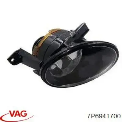 7P6941700 VAG Lampa przeciwmgielna prawa