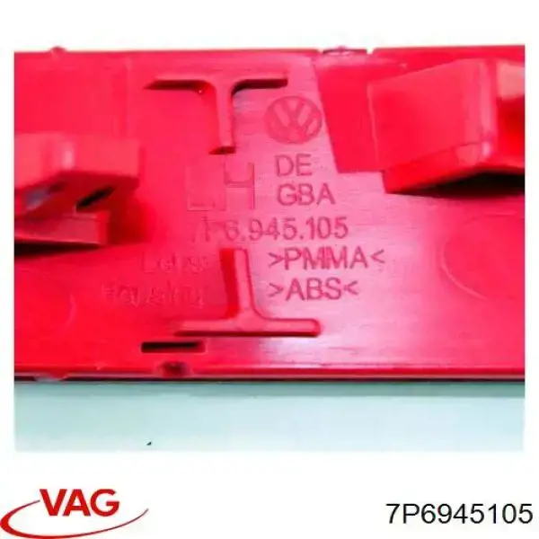 Lampa odblaskowa zderzaka tylnego lewa VAG 7P6945105 cena, od 18,38 USD