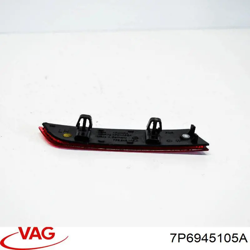 Lampa odblaskowa zderzaka tylnego lewa VAG 7P6945105A cena, od 29,10 USD
