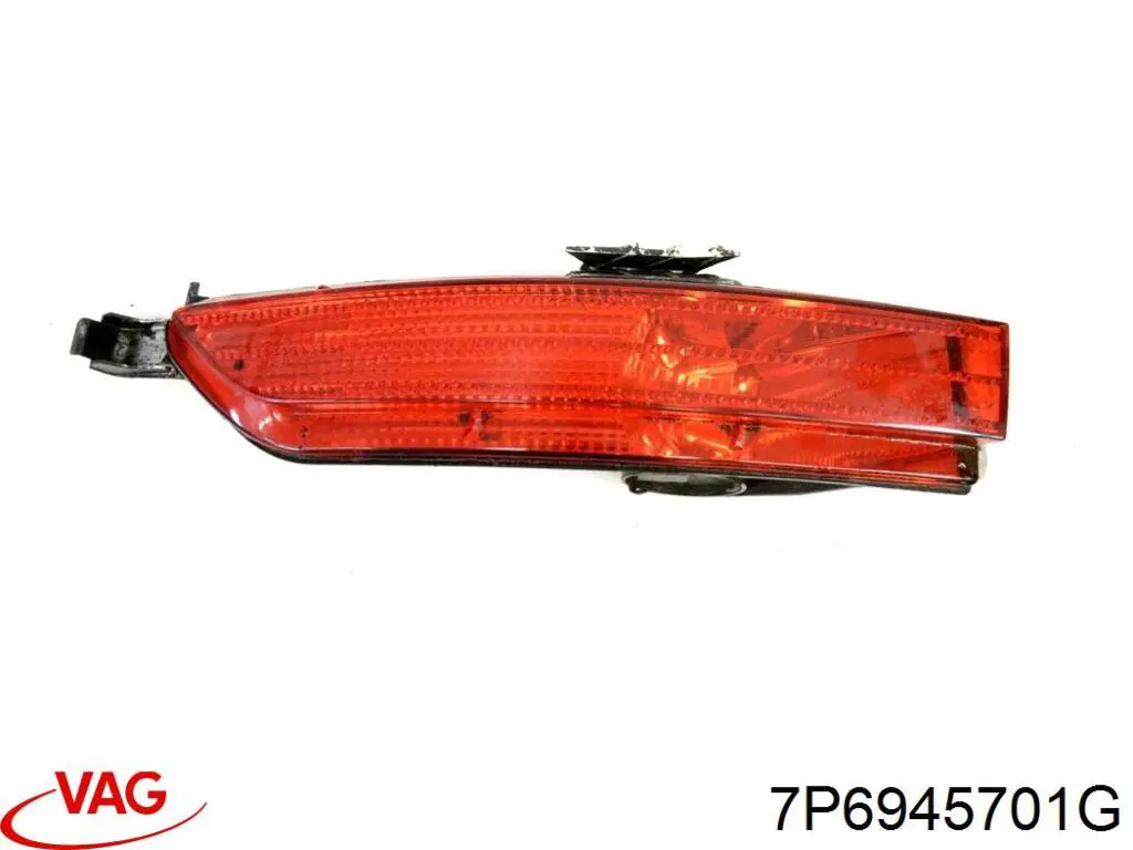 7P6945701L VAG Przednia lampa przeciwmgielna tylna lewa