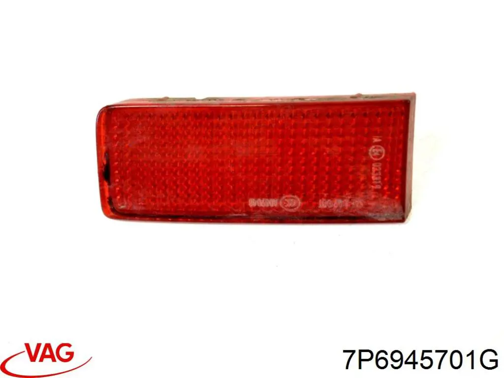 Do koszyka 7P6945701L VAG Przednia lampa przeciwmgielna tylna lewa