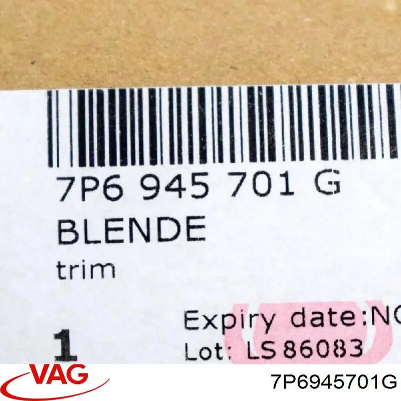 Przednia lampa przeciwmgielna tylna lewa VAG 7P6945701L cena, od 61,54 USD