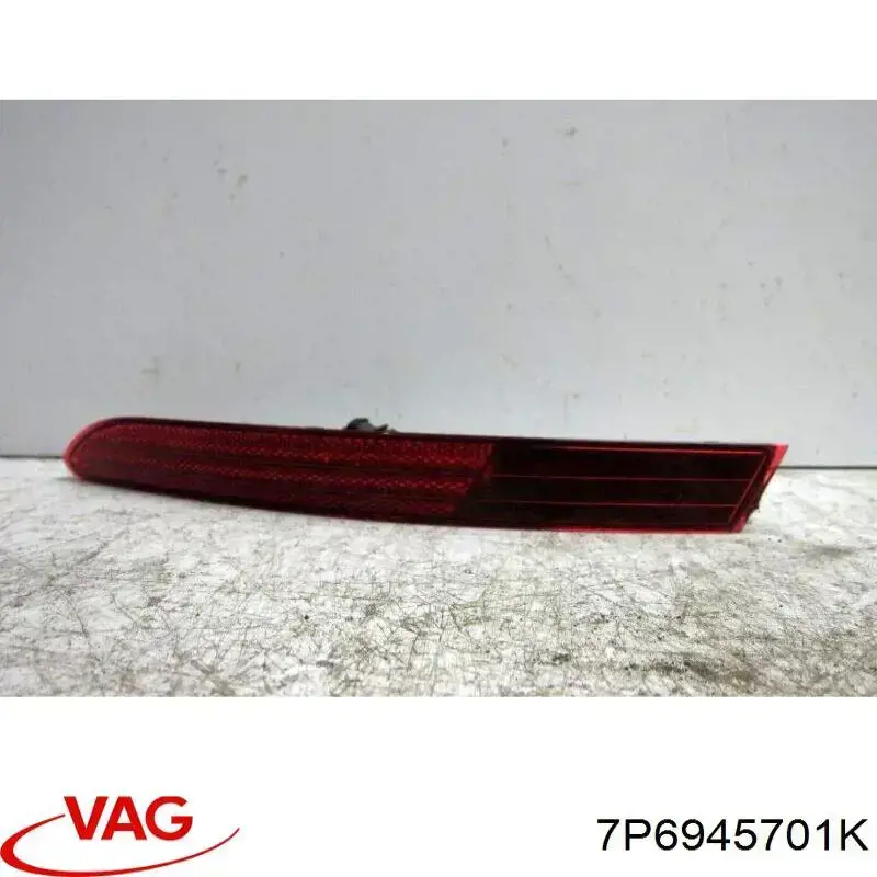 7P6945701K VAG Przednia lampa przeciwmgielna tylna lewa