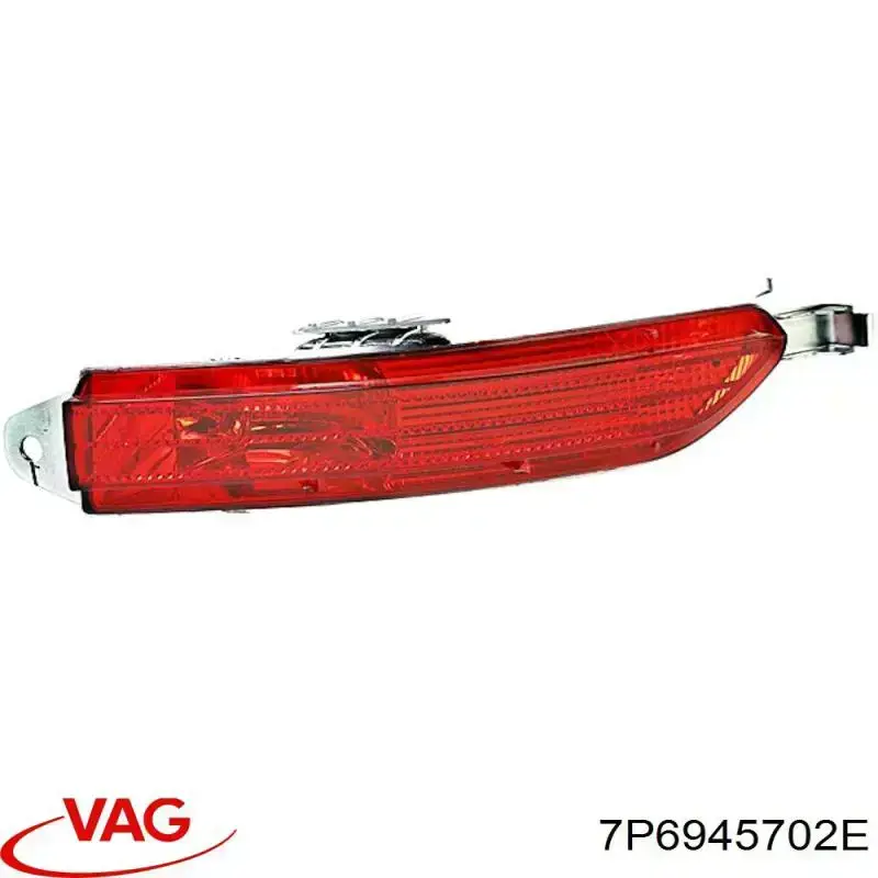 Lampa odblaskowa zderzaka tylnego prawa VAG 7P6945702E cena, od 62,99 USD