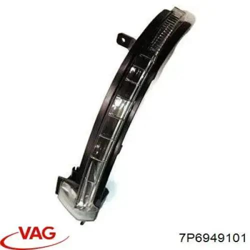 Kierunkowskaz lusterka lewy VAG 7P6949101 cena, od 91,98 USD