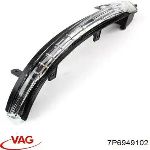 Kierunkowskaz lusterka prawy VAG 7P6949102 cena, od 100,96 USD