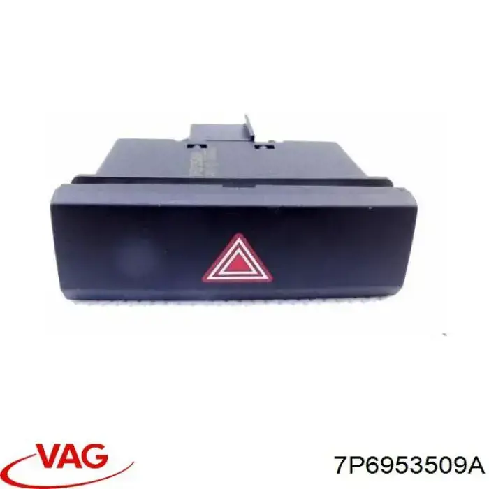  Przycisk włączania światła awaryjnego Volkswagen Touareg 2