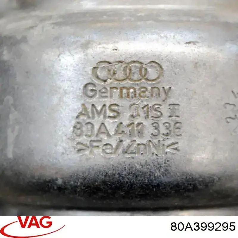 Wspornik przedniej belki 80A399295 VAG