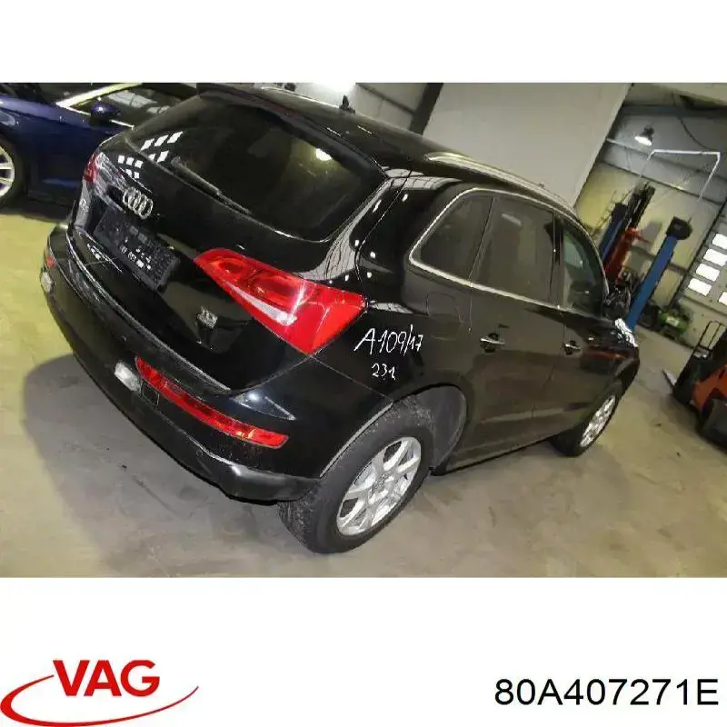 Do koszyka 80A407271E VAG Półoś napędowa przednia