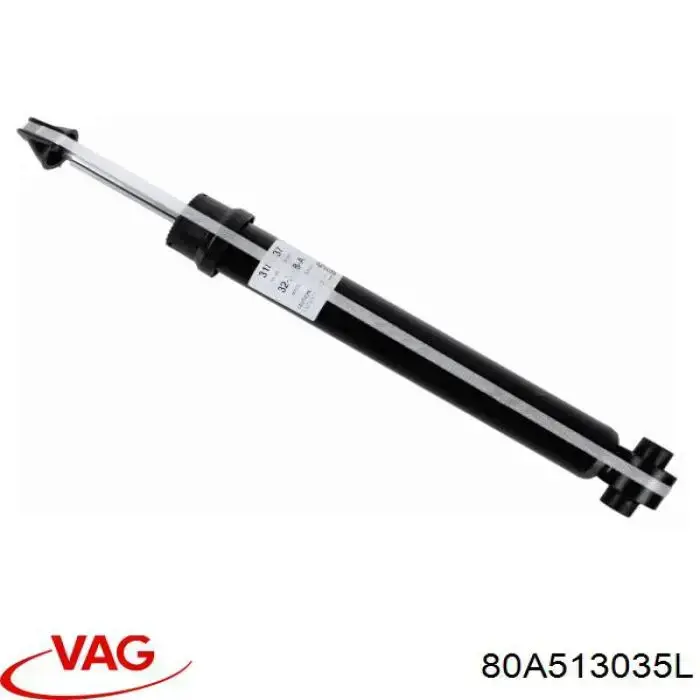 Do koszyka 80A513035L VAG Amortyzator tylny