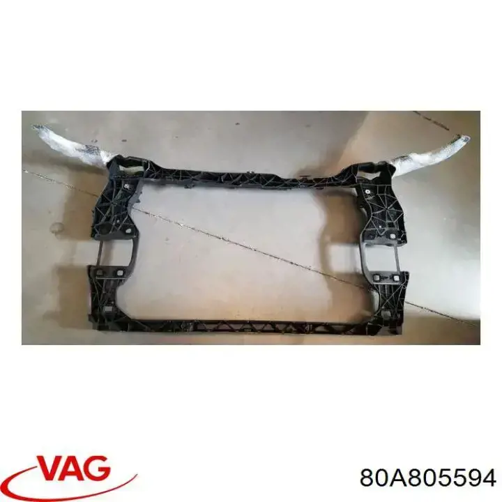 80A805594 VAG Osłona chłodnicy kompletna (panel mocowania reflektorów)