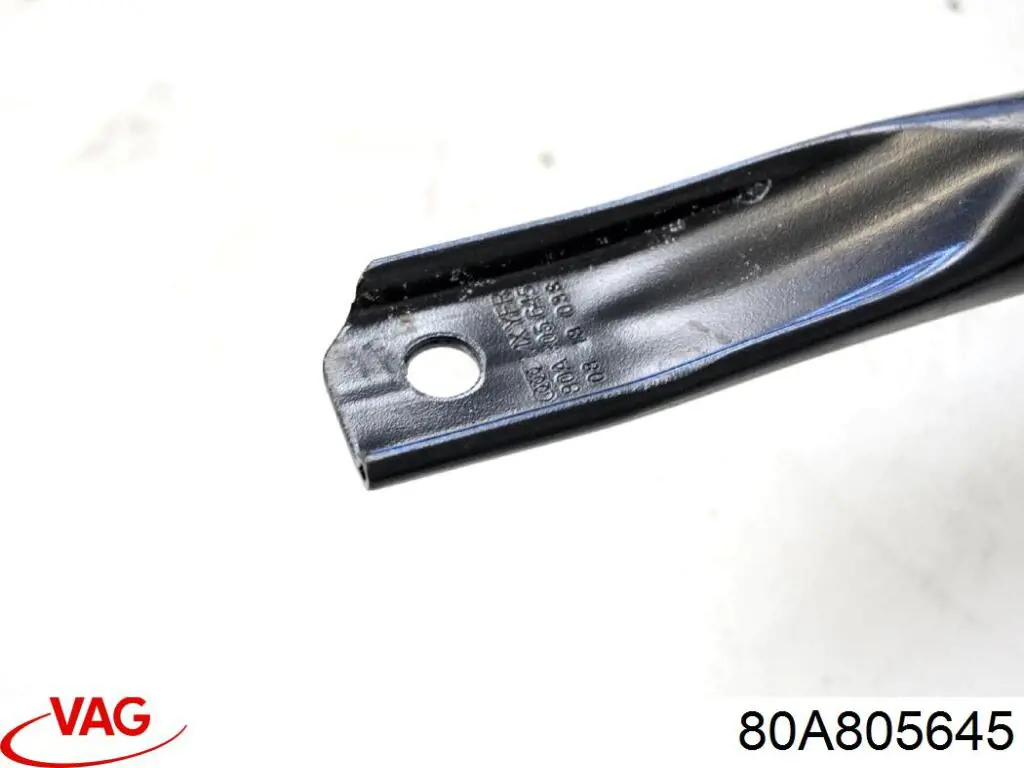 Do koszyka 80A805645 VAG Wspornik przedniej osi zawieszenia lewy