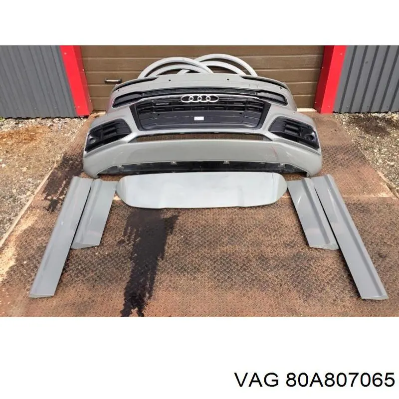 Do koszyka 80A807065 VAG Zderzak przedni