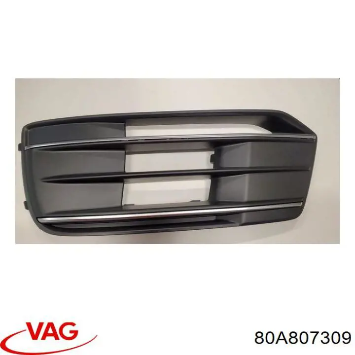80A807309 VAG Wzmocnienie zderzaka tylnego
