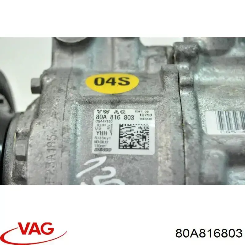 Sprężarka klimatyzacji VAG 80A816803 cena, od 391,85 USD