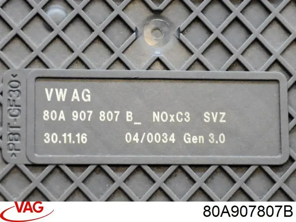 Czujnik tlenków azotu NOX VAG 80A907807B cena, od 219,63 USD