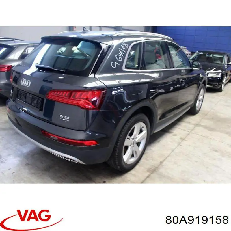 80A919158 VAG Sterownik trybów ogrzewania/klimatyzacji