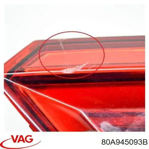 80A945093B VAG Lampa zespolona tylna lewa