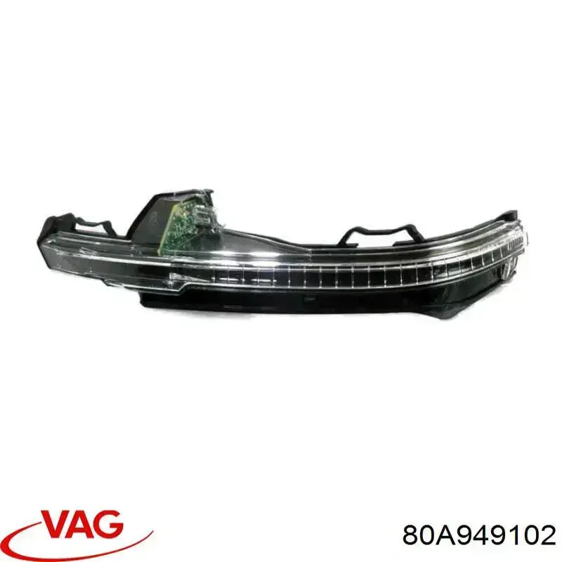Kierunkowskaz lusterka prawy VAG 80A949102 cena, od 48,84 USD
