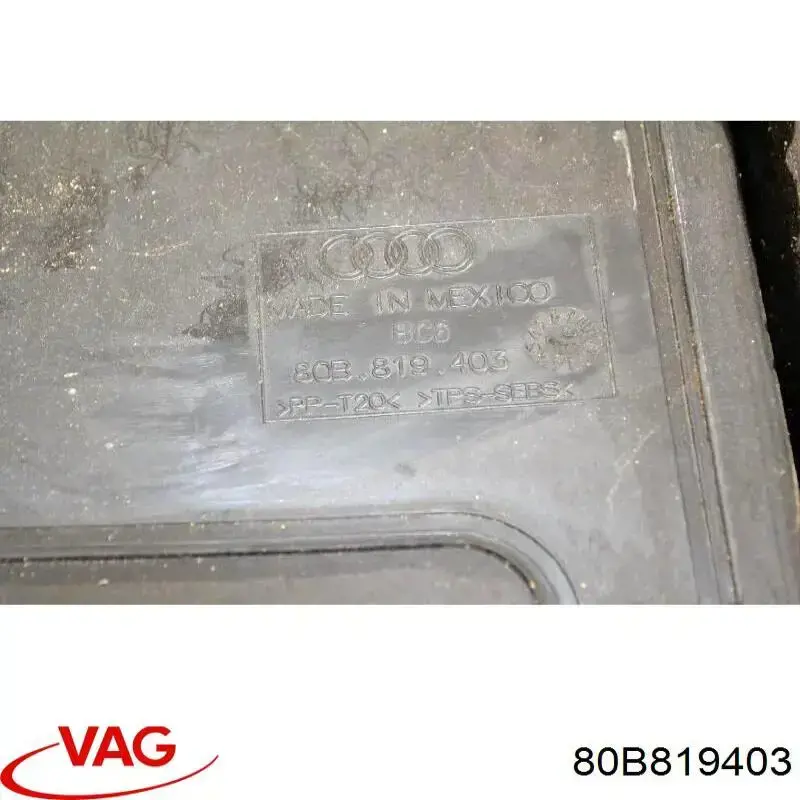 Podszybie szyby czołowej VAG 80B819403 cena, od 114,52 USD
