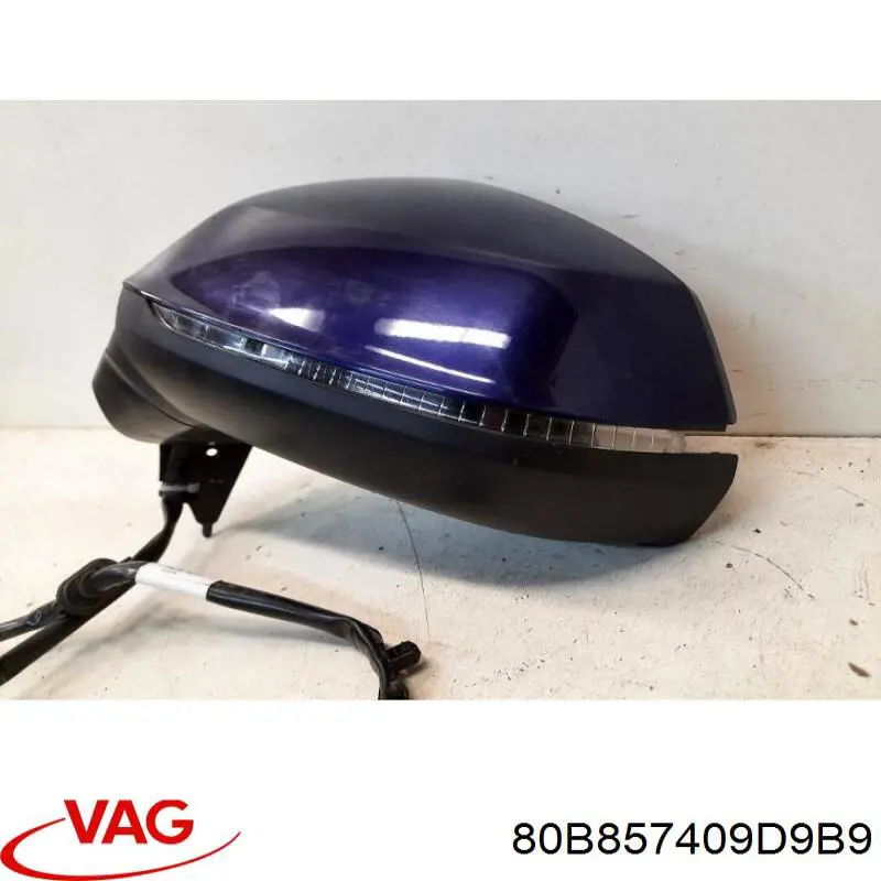 80B857409D9B9 VAG Lusterko wsteczne lewe
