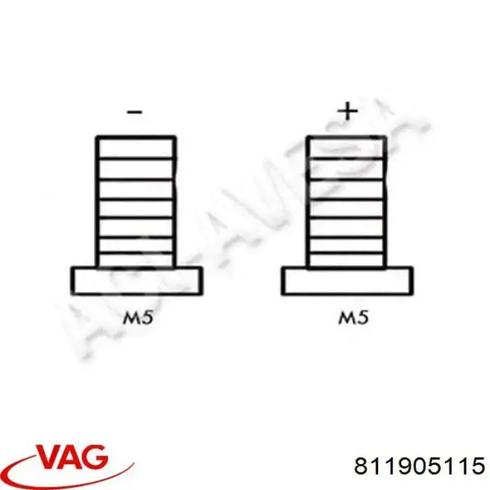 Cewka zapłonowa 811905115 VAG