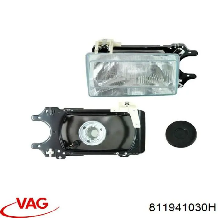 Do koszyka Reflektor prawy Audi 80 B2 81, 85