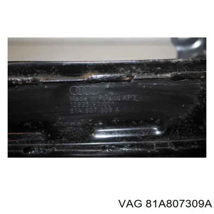 81A807309A VAG Wzmocnienie zderzaka tylnego