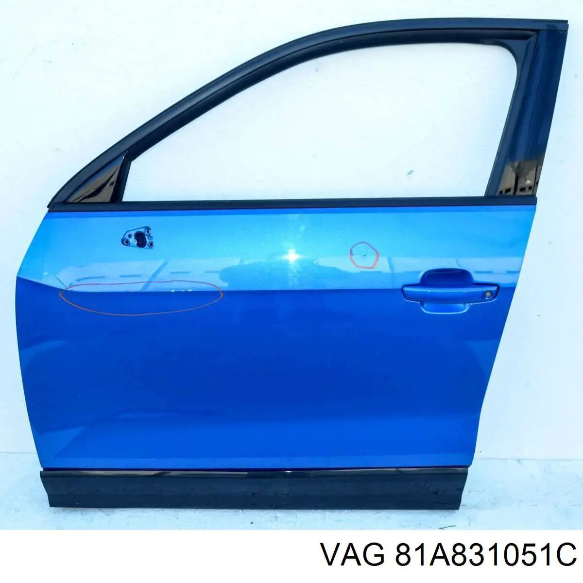 81A831051C VAG Drzwi przednie lewe