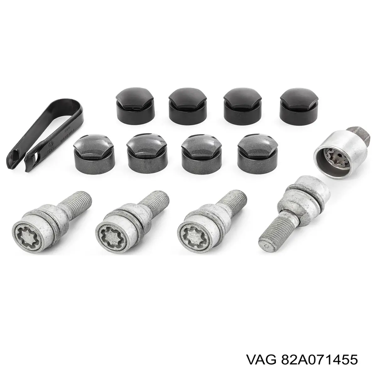 82A071455 VAG Śruba koła