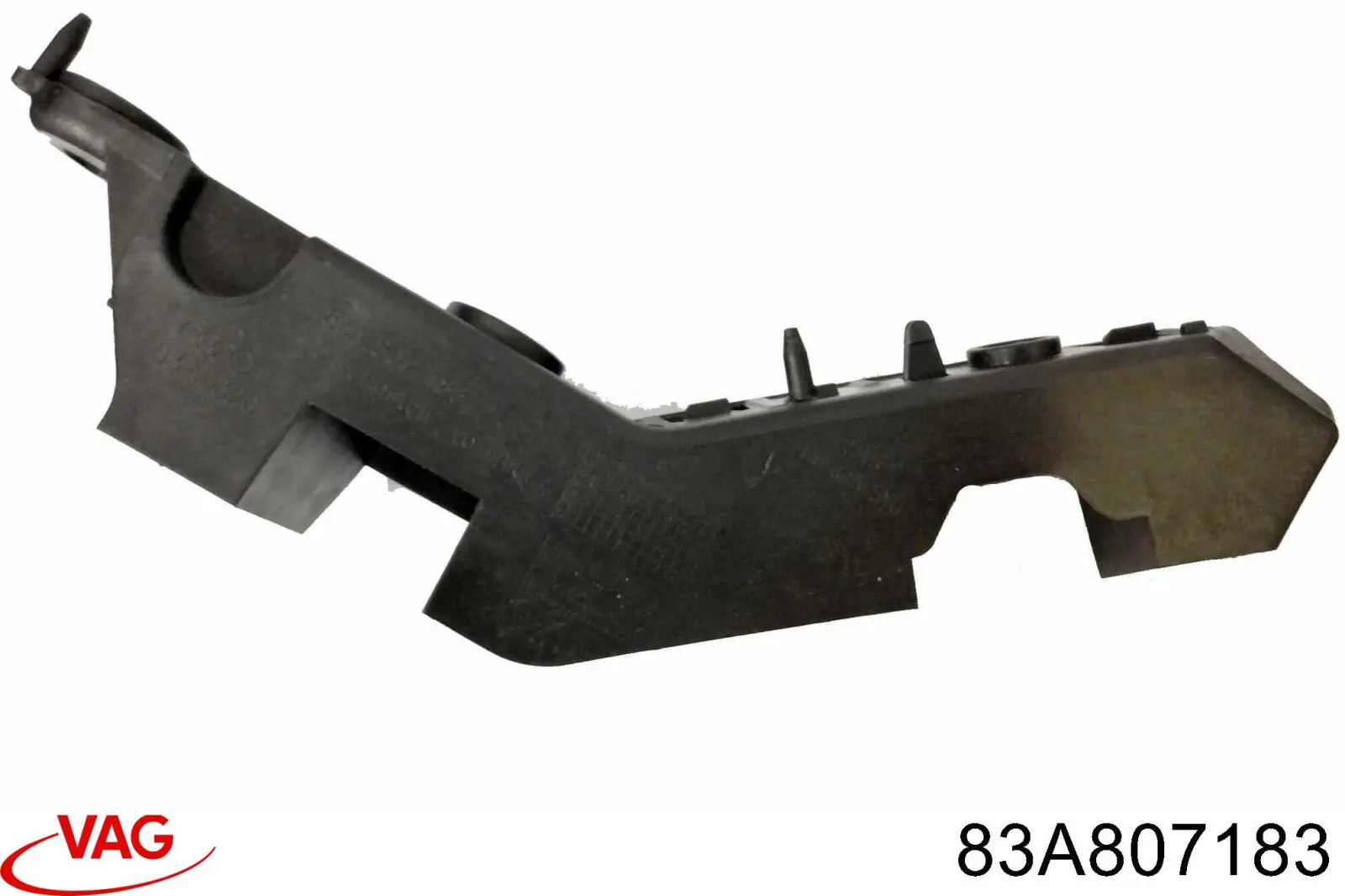 83A807183 VAG Prowadnica zderzaka przedniego lewa