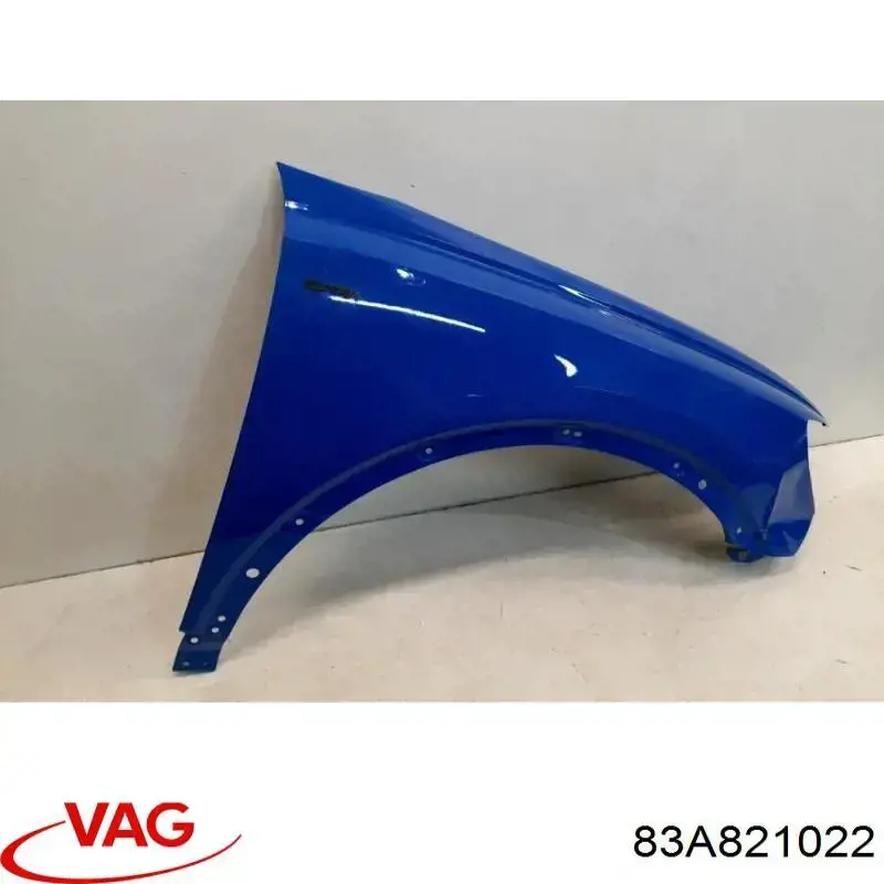 Błotnik przedni prawy VAG 83A821022 cena, od 337,40 USD
