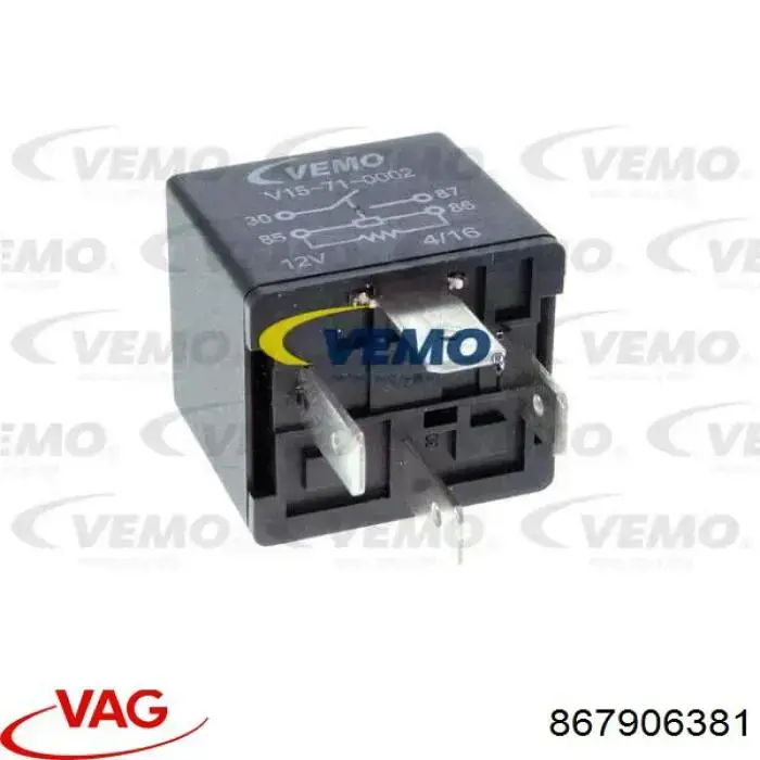 Przekaźnik wentylatora 867906381 VAG