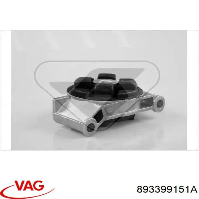 Poduszka (podpora skrzyni biegów) lewa VAG 893399151A cena, od 20,37 USD